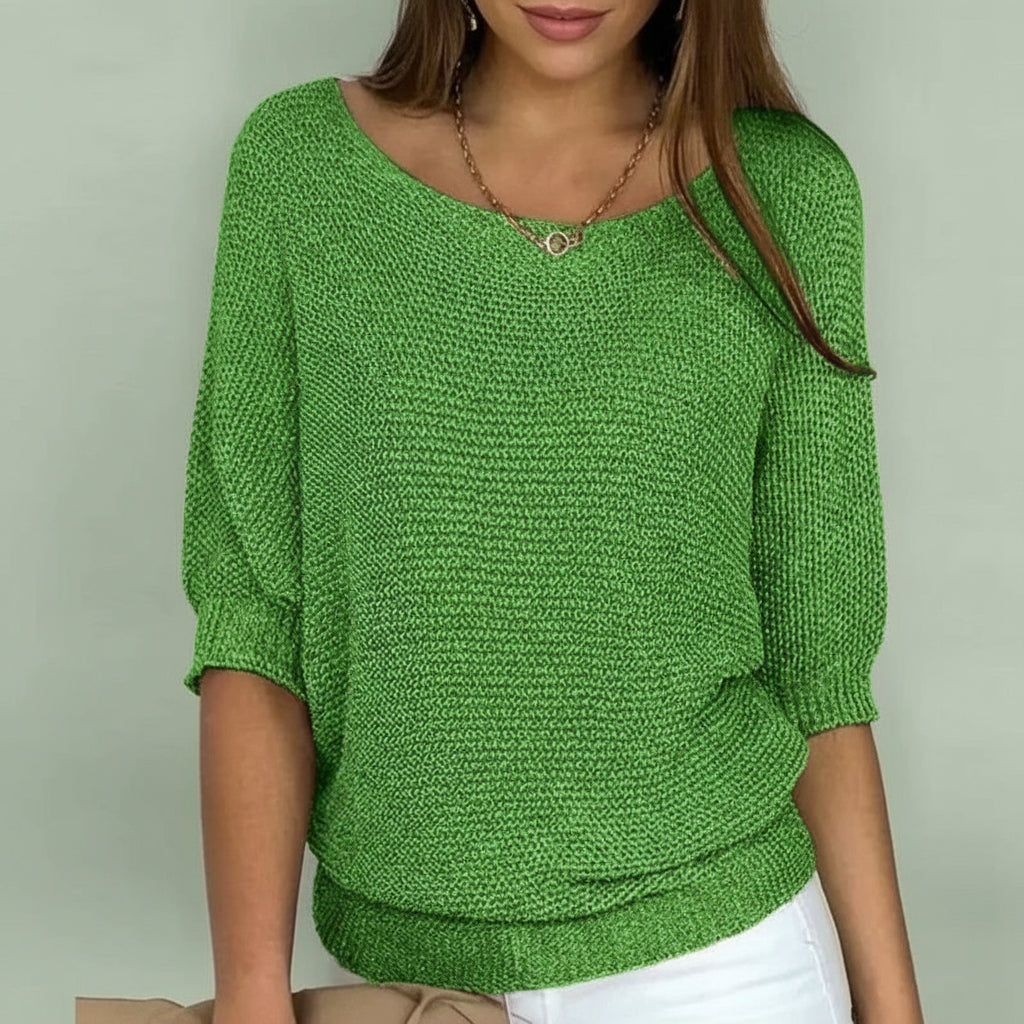 Bellara Textured Knit Pullover
