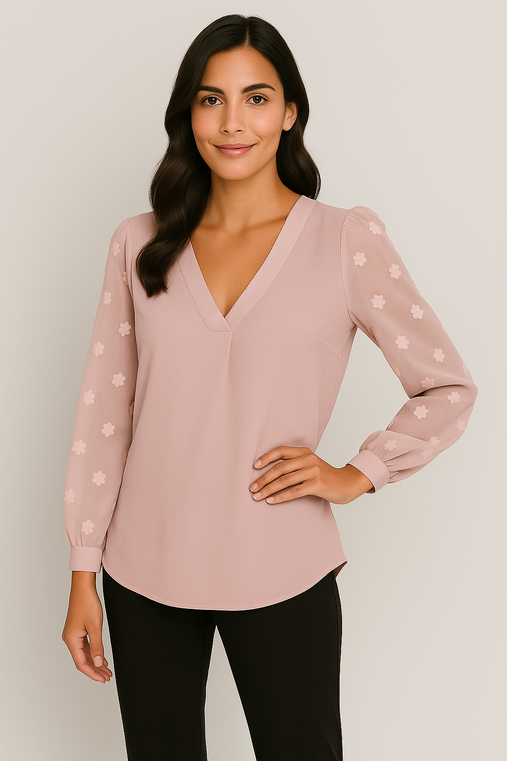 Sabrielle Elegant Lantern Sleeve