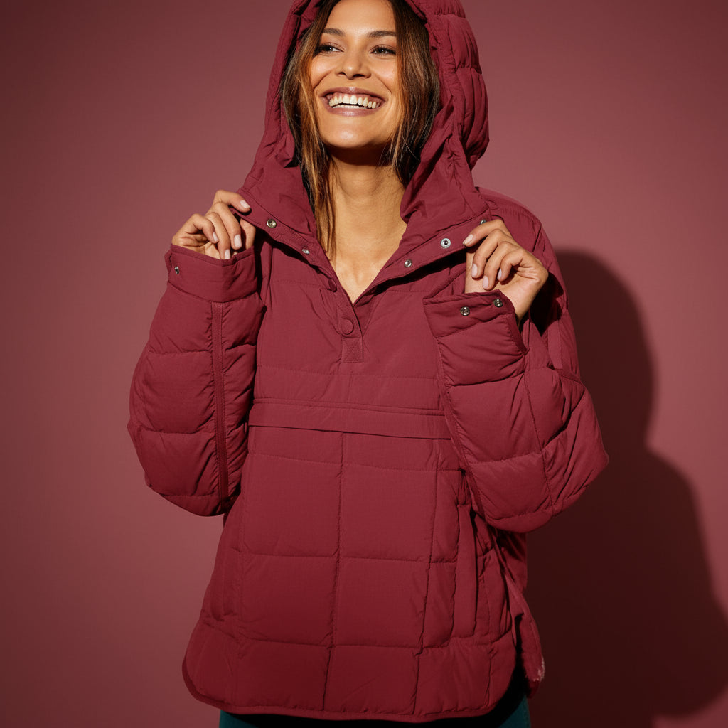 Auralis Quilted Pullover