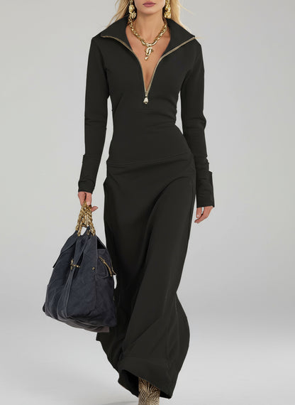 Venisse V-neck Maxi Dress