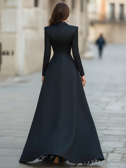Novella Tailored Blazer Gown