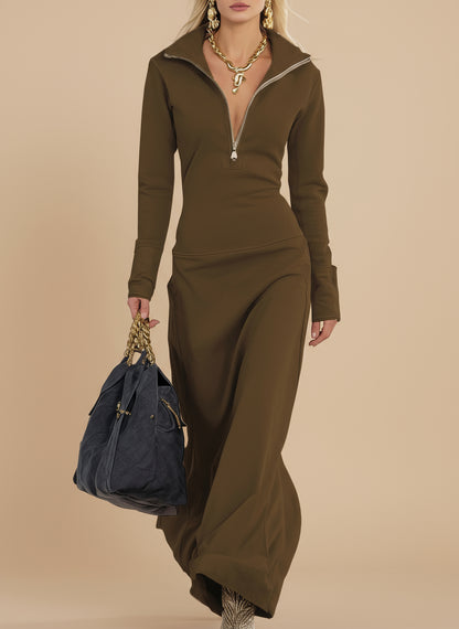 Venisse V-neck Maxi Dress
