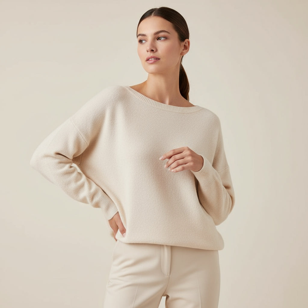 Claudina Scoop Neck Sweater