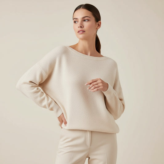 Claudina Scoop Neck Sweater