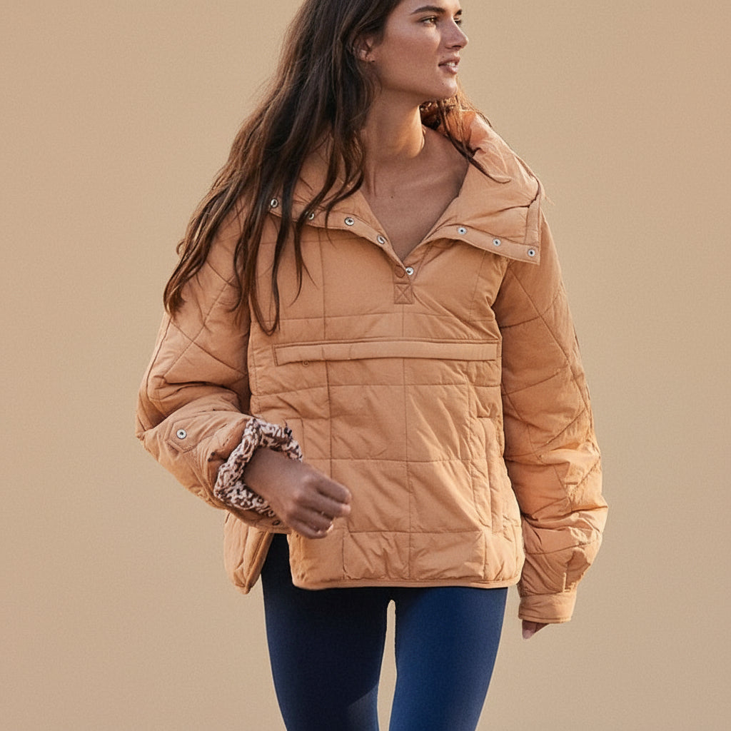 Auralis Quilted Pullover