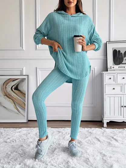 Alvessa Ribbed Knit Two-Piece Set