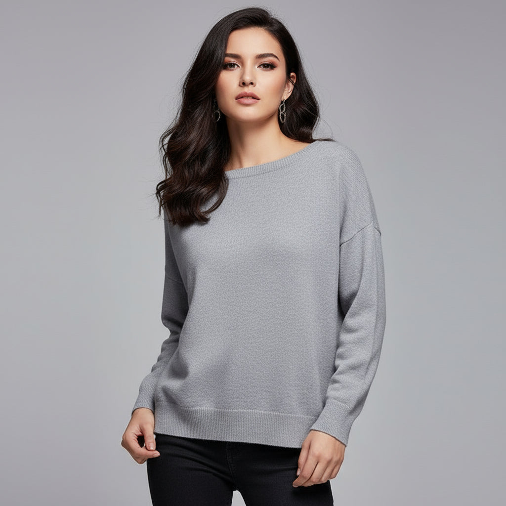 Claudina Scoop Neck Sweater
