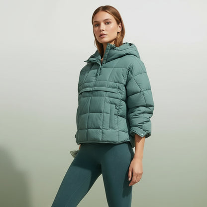 Auralis Quilted Pullover