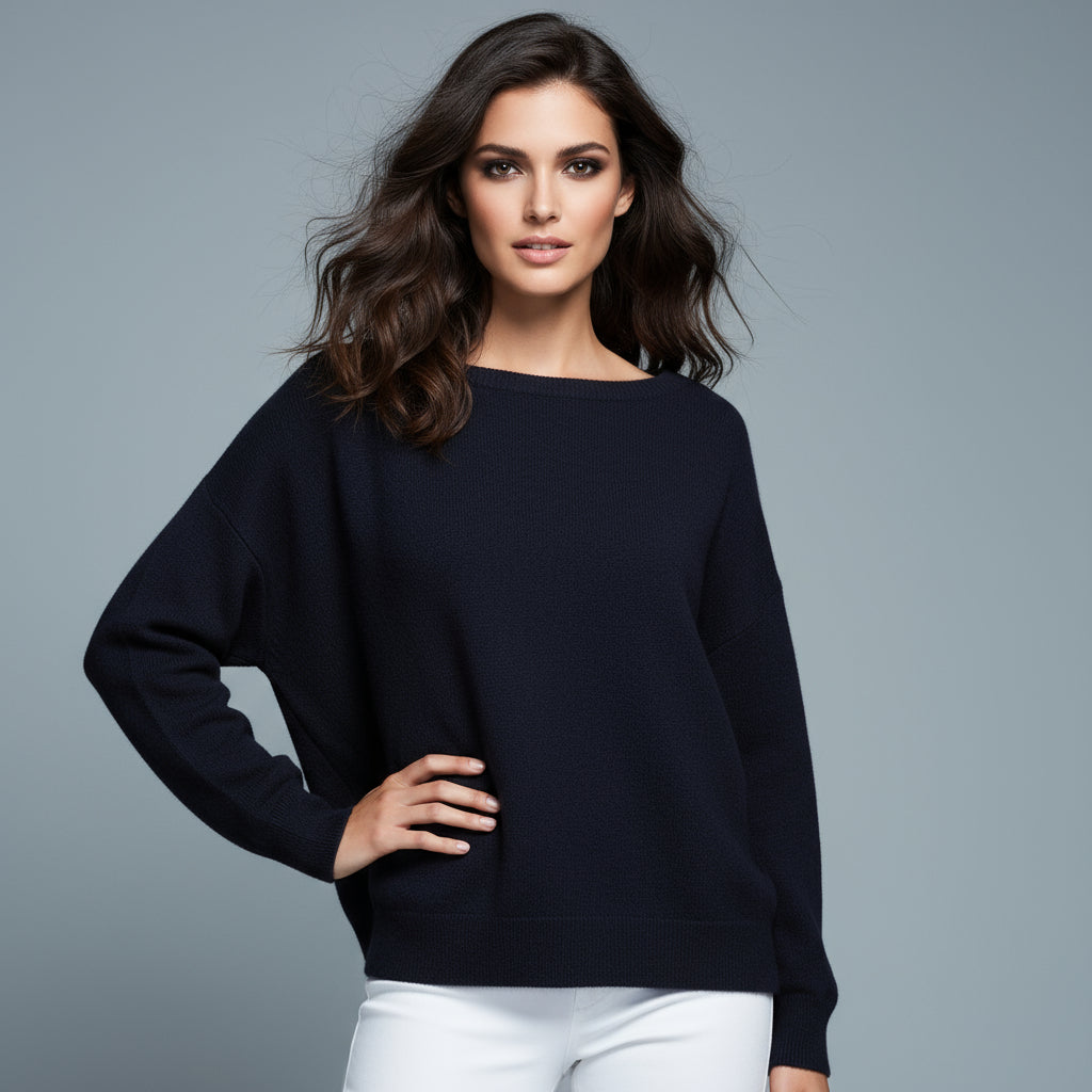 Claudina Scoop Neck Sweater
