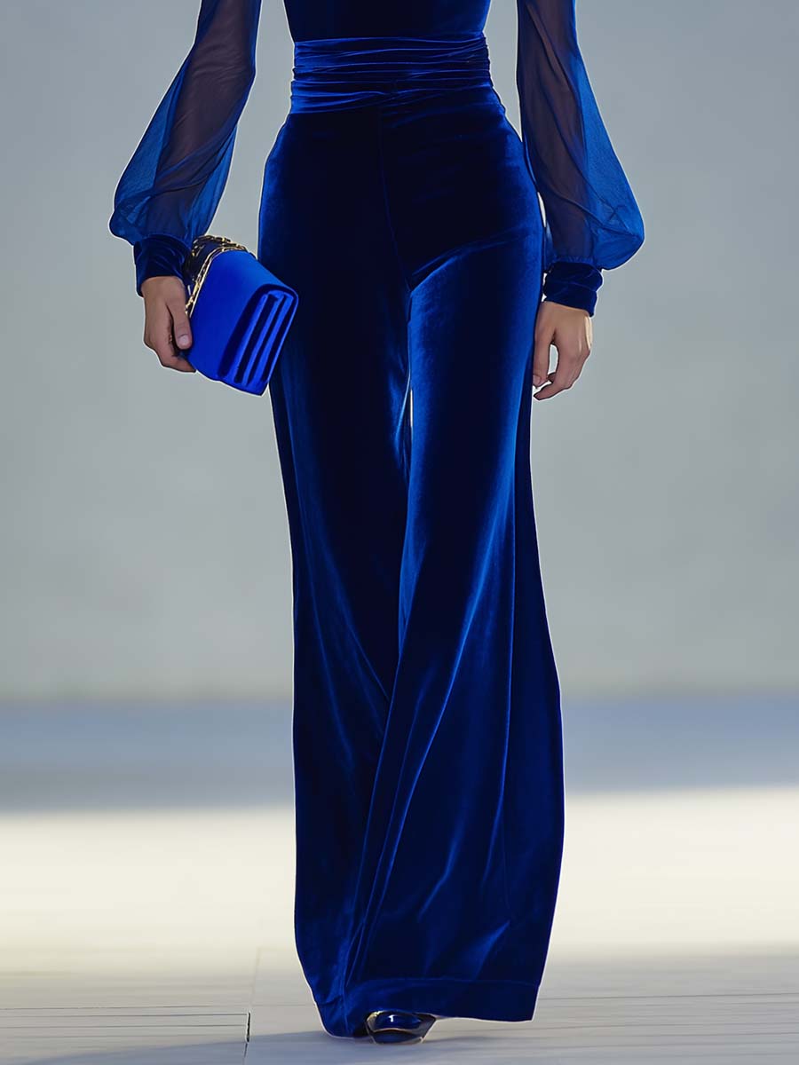 Lirenza Royal Velvet Jumpsuit