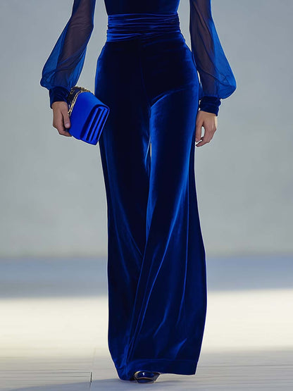 Lirenza Royal Velvet Jumpsuit