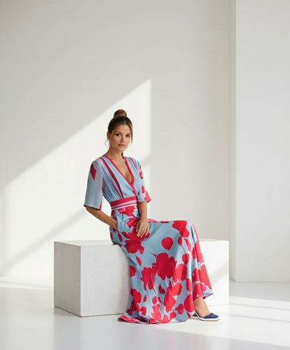 Alena Elegant  Sleeve Dress