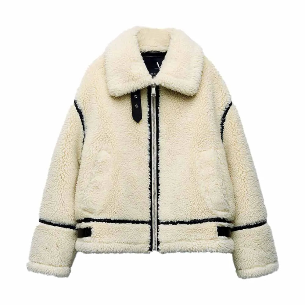 Cecilia Oversized Sherpa Jacket