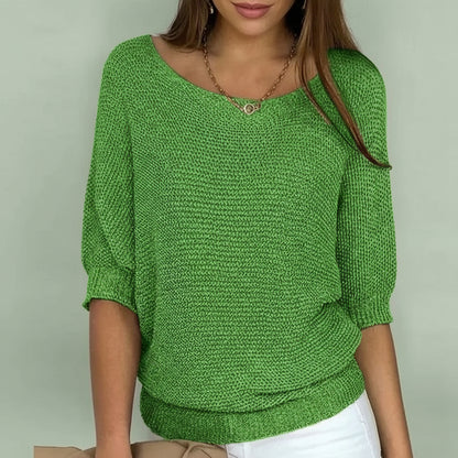Bellara Textured Knit Pullover