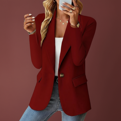 Calesa Single-Button Blazer