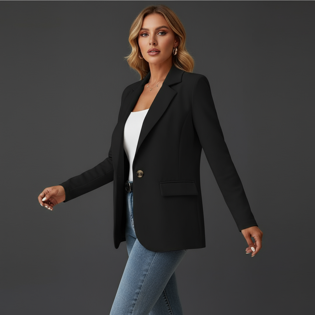 Calesa Single-Button Blazer