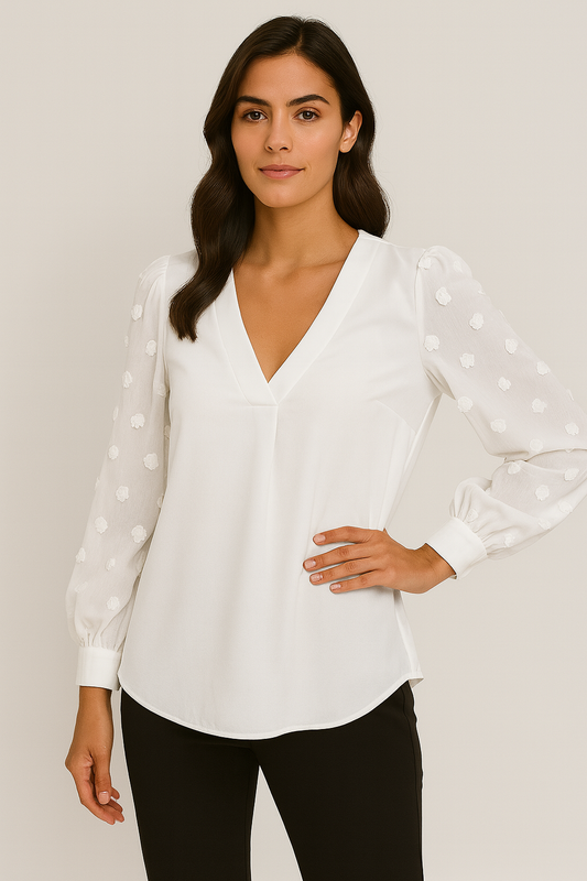 Sabrielle Elegant Lantern Sleeve