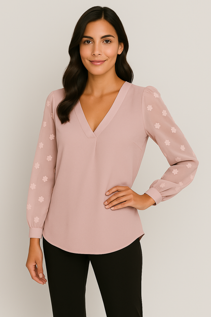 Sabrielle Elegant Lantern Sleeve