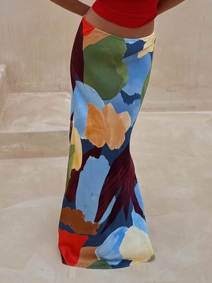 Vionara Abstract-Patterned Knit Cardigan