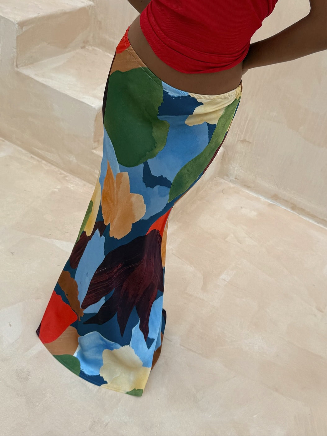 Vionara Abstract-Patterned Knit Cardigan