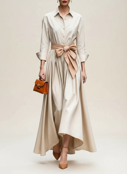 Bellavita Twill Shirt Dress