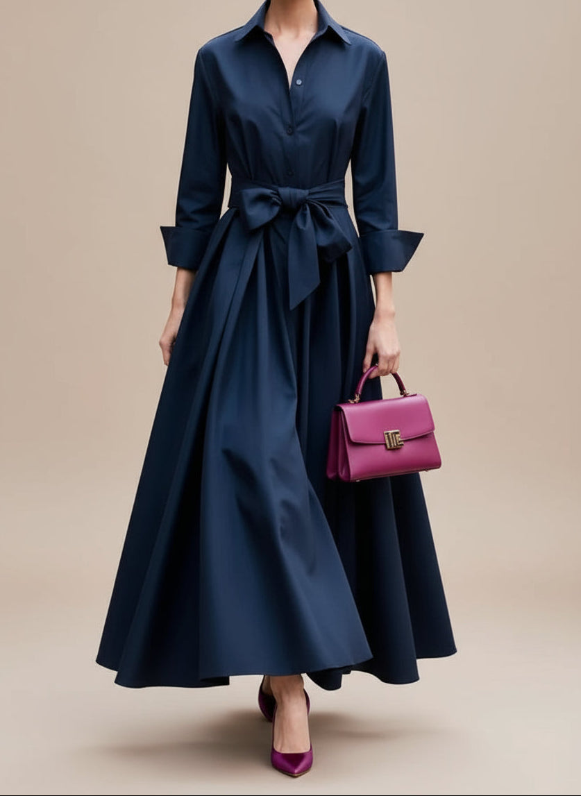 Bellavita Twill Shirt Dress