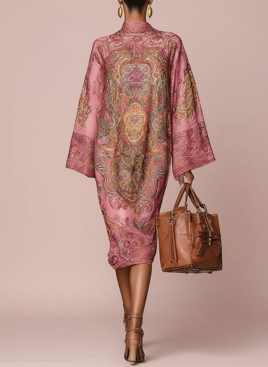 Bellarosa paisley midi dress