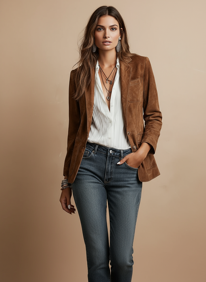 Castina Suede Jacket