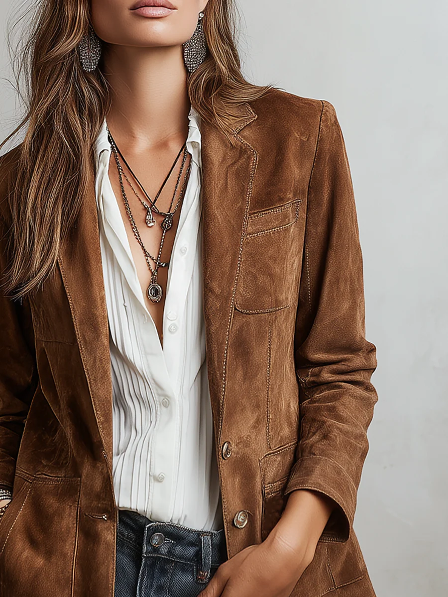 Castina Suede Jacket