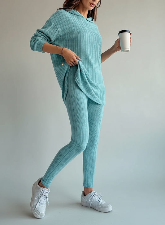 Alvessa Ribbed Knit Two-Piece Set