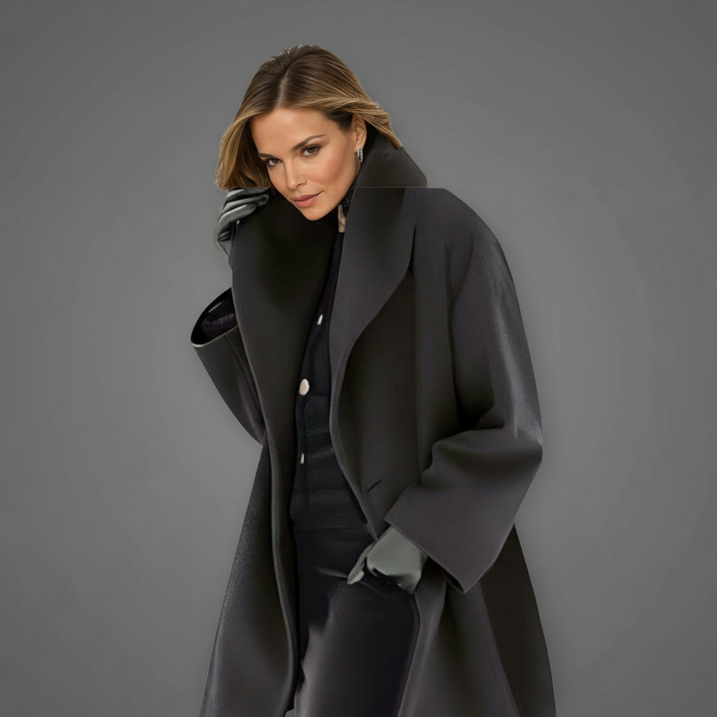 Erin – Oversized Hooded Coat