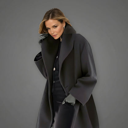 Erin – Oversized Hooded Coat