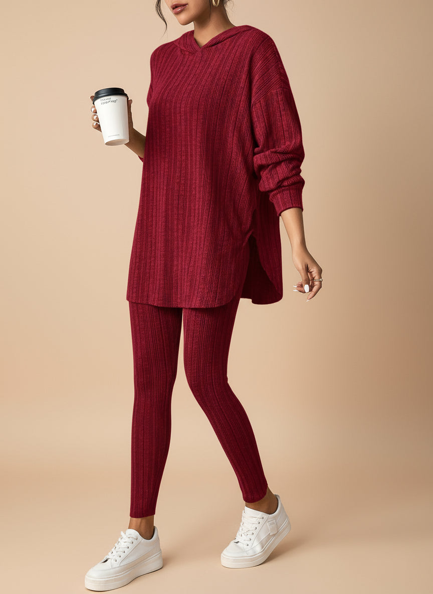 Alvessa Ribbed Knit Two-Piece Set