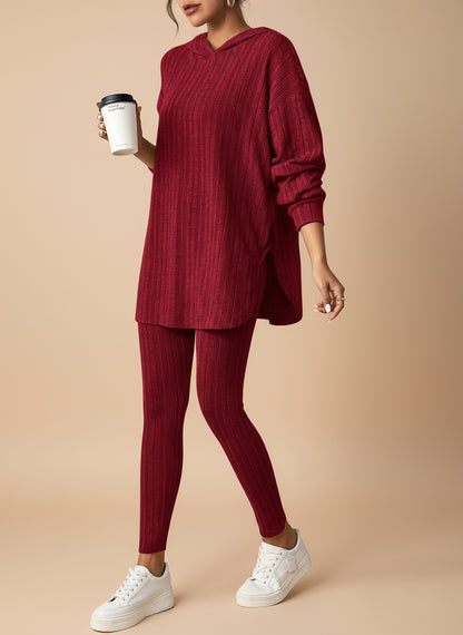 Alvessa Ribbed Knit Two-Piece Set