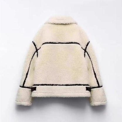 Cecilia Oversized Sherpa Jacket